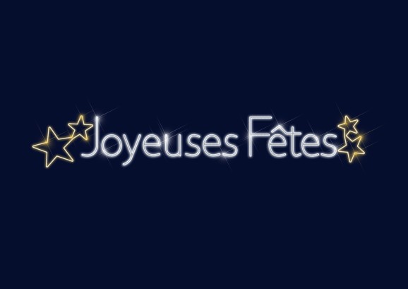 Joyeuses fêtes étoilées