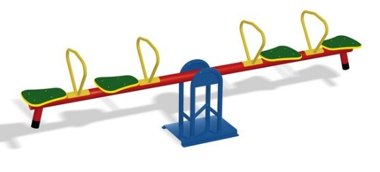 Balançoire bravo 3 m - 4 places