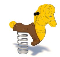 Figurine sur ressort