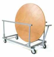 Chariot tables rondes