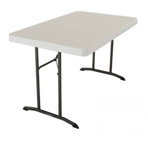 Table 1,22 x 0,76 m fixe