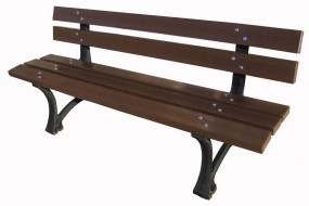 Banc Opéra recyclé