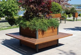 Banquette Jardinière