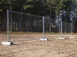 Clôture de chantier