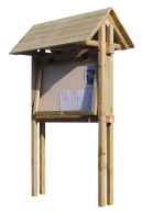 Panneau double pieds double toit