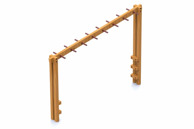 Echelle horizontale