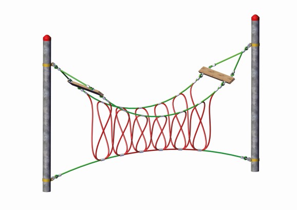 Le pont en méandres